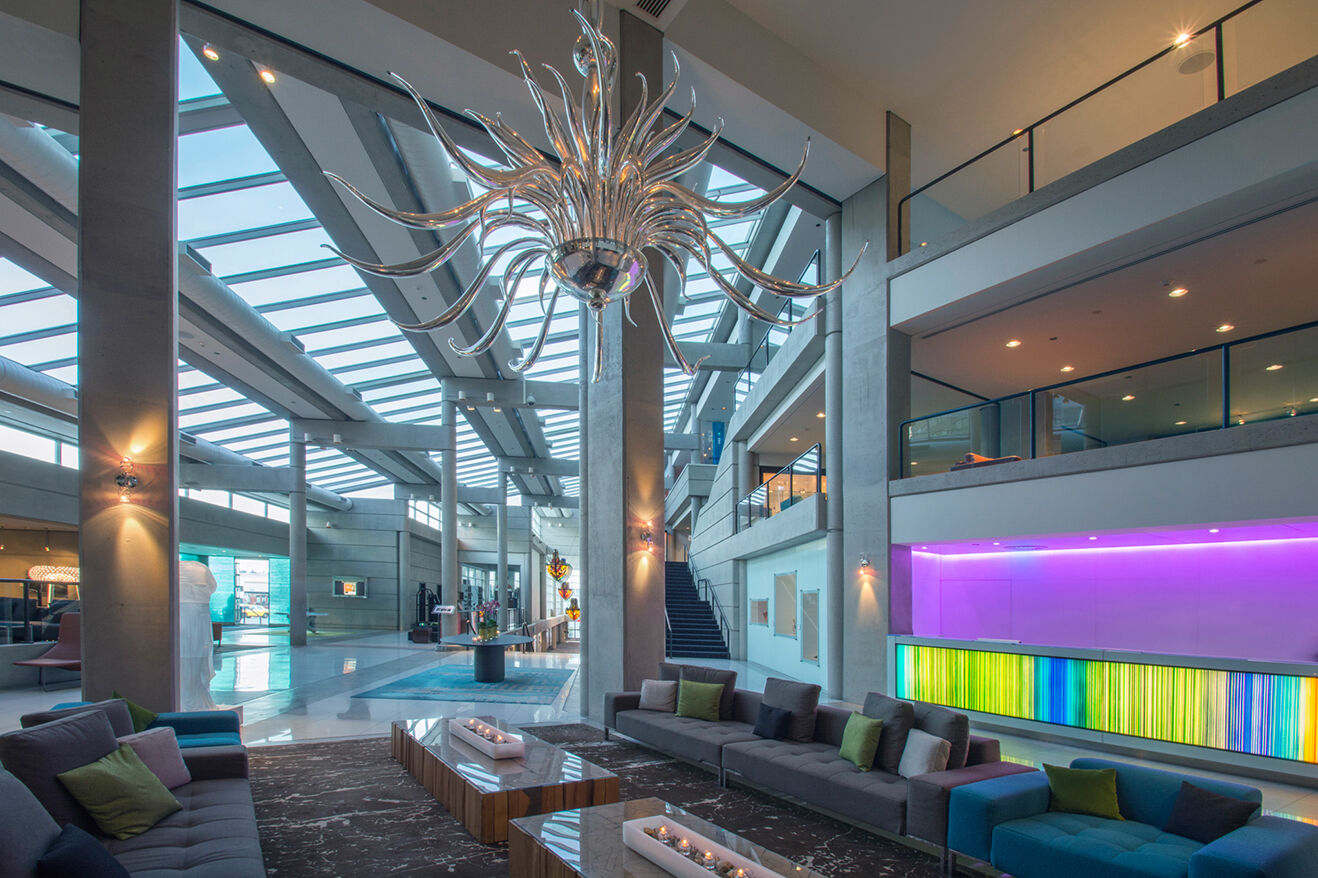 Hotel Murano Tacoma Exterior foto The lobby of the Renaissance Boston Harbor Hotel